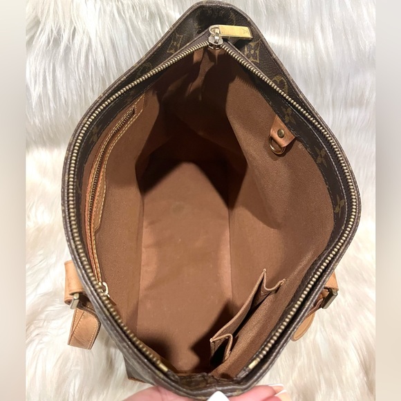 GREAT CONDITION! Authentic Louis Vuitton Cabas Piano Shoulder Bag Tote Handbag - Picture 8 of 16